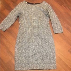 Cheveron Work Dress - Size 10